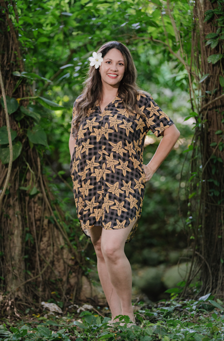 Gold Crown Palaka Dress Shirt