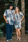 Gray Palapalai Aloha Shirt