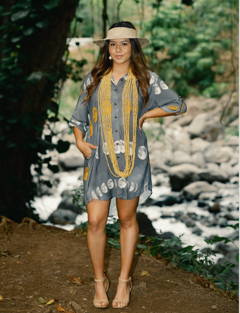 Mahina Long Sleeve Dress Shirt