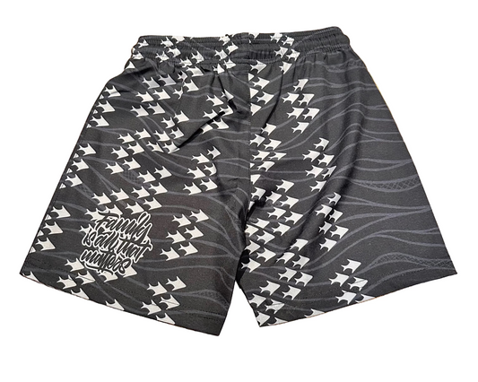 Black Ia Ku Youth Shorts