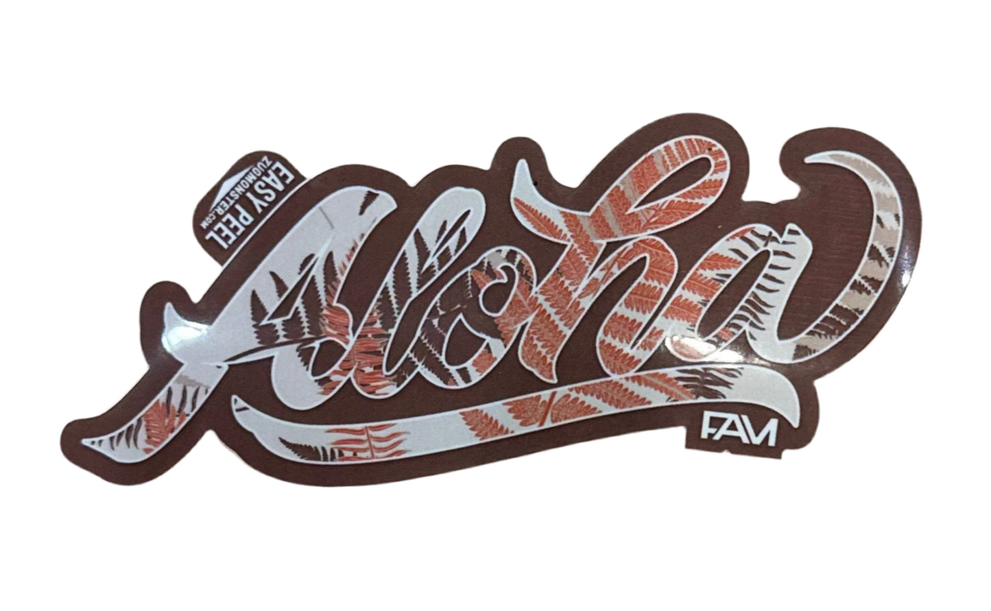FAM Palapalai Aloha 1.5” Sticker