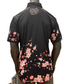 Black Cherry Blossom Mens Polo
