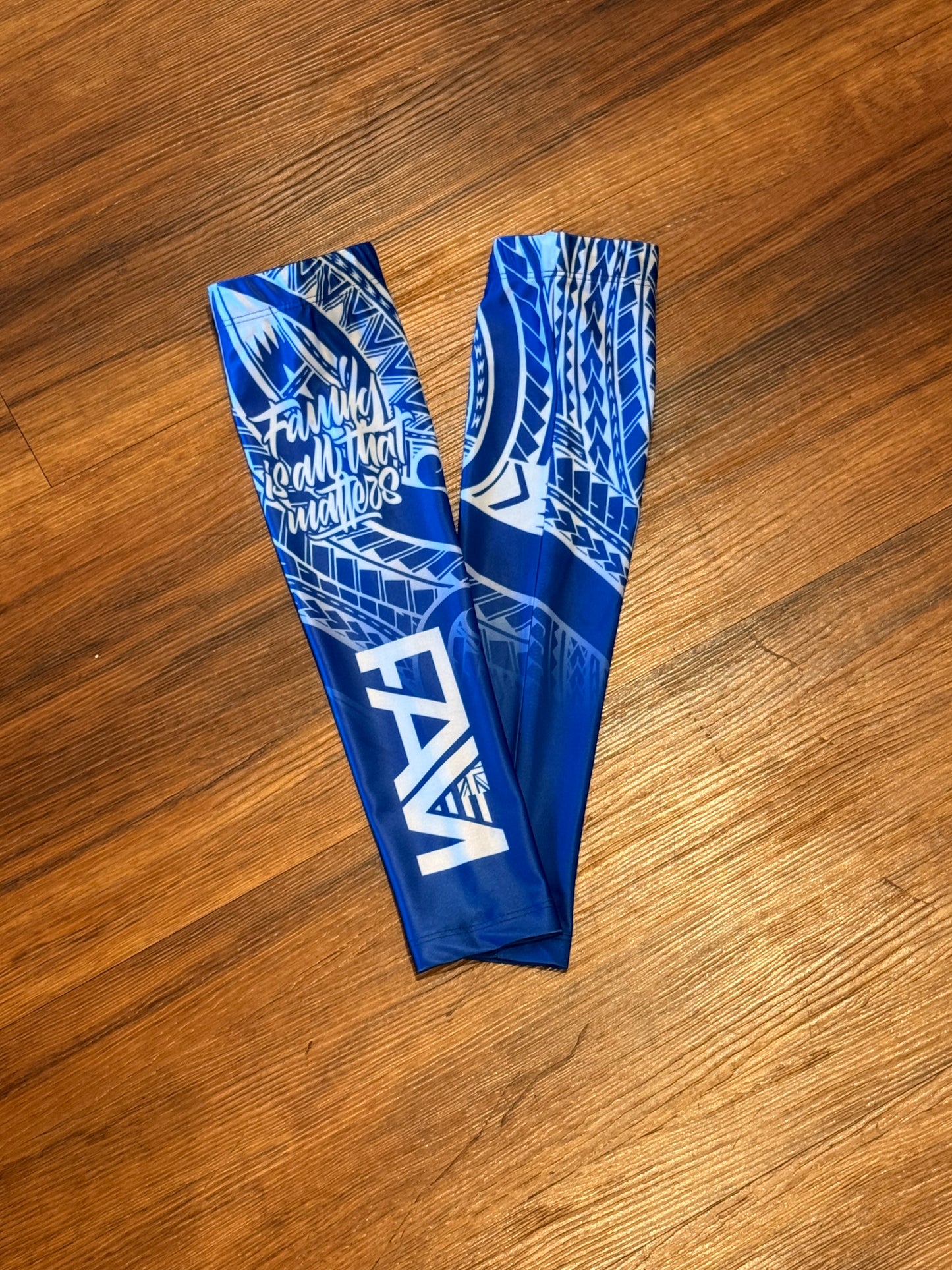 Blue Tribal Arm Sleeve
