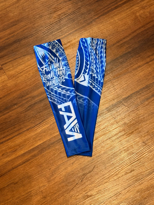 Blue Tribal Arm Sleeve