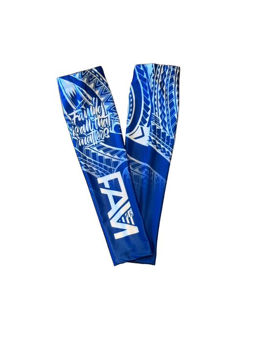 Blue Tribal Arm Sleeve
