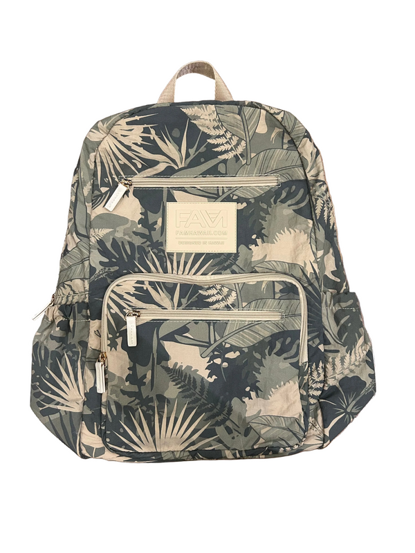 Tropical Camo Backpack