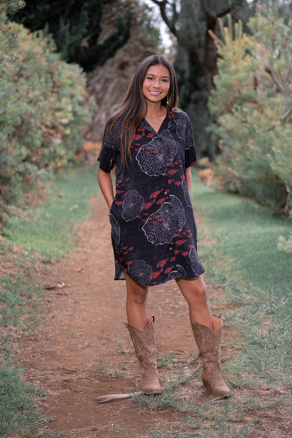 Upena 'Ele'ele Dress Shirt