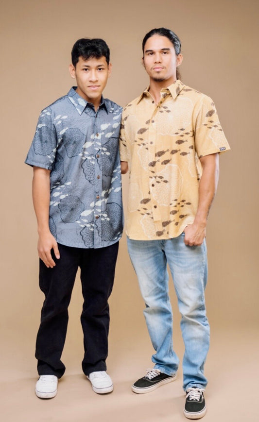 Upena Ahinahina Aloha Shirts