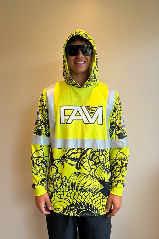 Green Koi Hoodie RHV