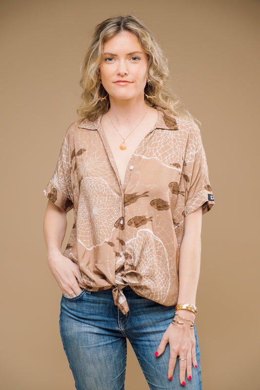 Upena Makue Oversized Blouse