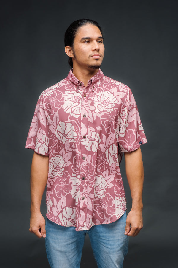 Retro Rusty Ma'o Aloha Shirt