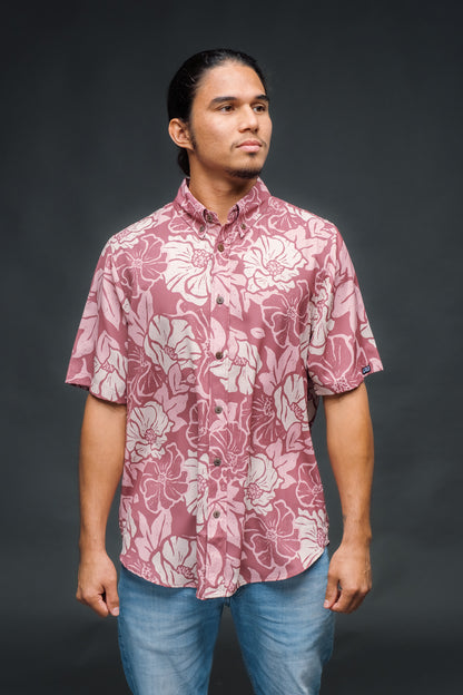 Retro Rusty Ma'o Aloha Shirt