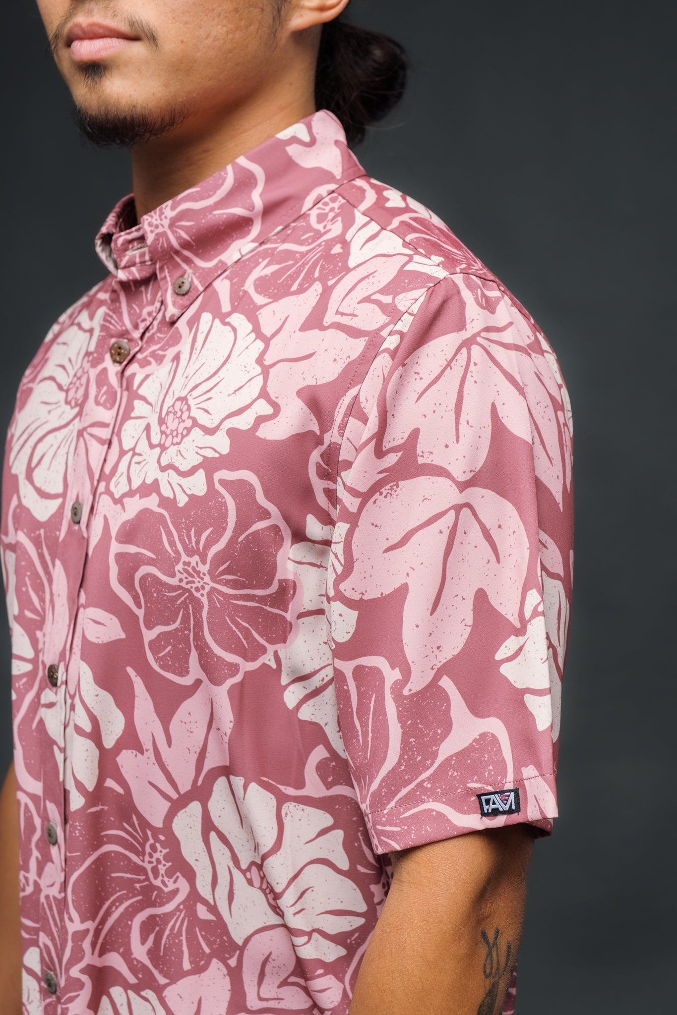 Retro Rusty Ma'o Aloha Shirt