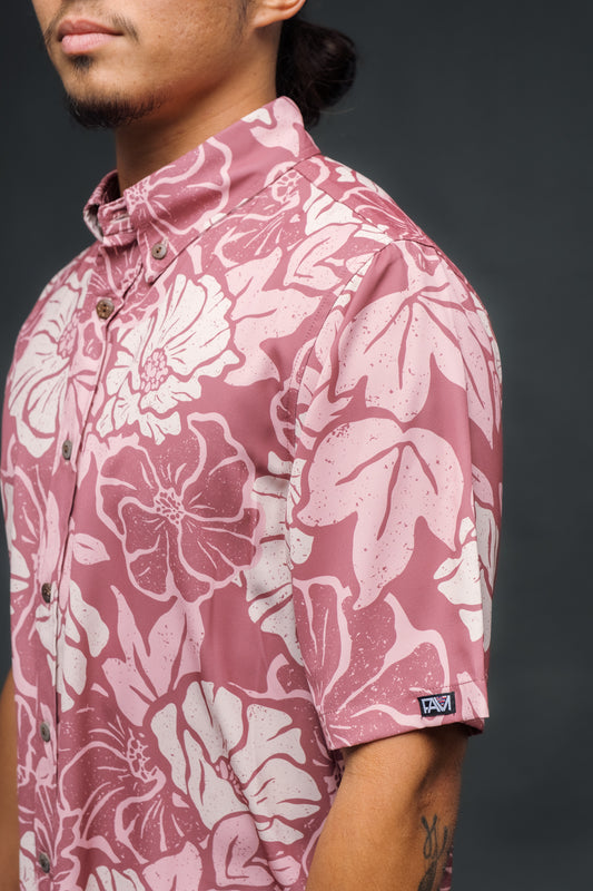 Retro Rusty Ma'o Aloha Shirt