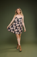 Midnight Lilies Babydoll Dress