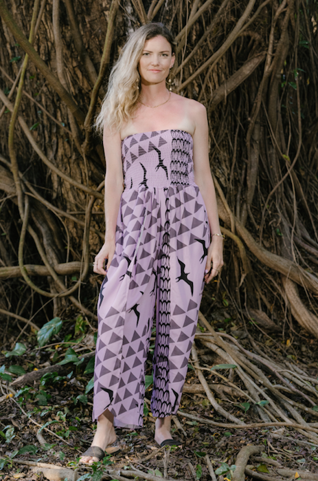 Purple Iwa Jumpsuit