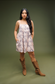 Periwinkle Lilies Babydoll Dress
