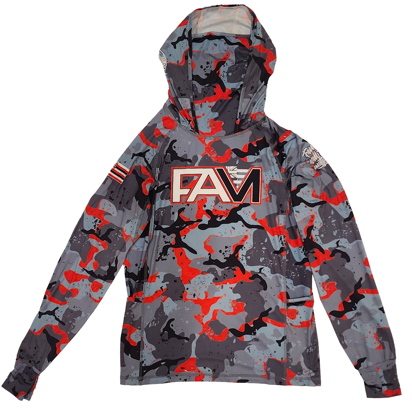 Red Camo UV Hoodie