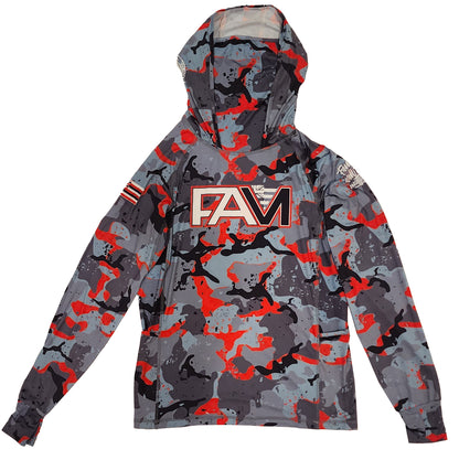 Red Camo UV Hoodie