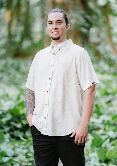 White Hibiscus Aloha Shirt