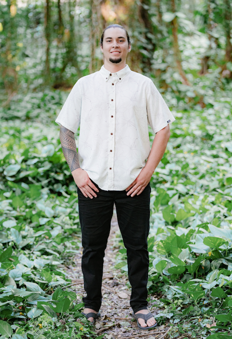White Hibiscus Aloha Shirt