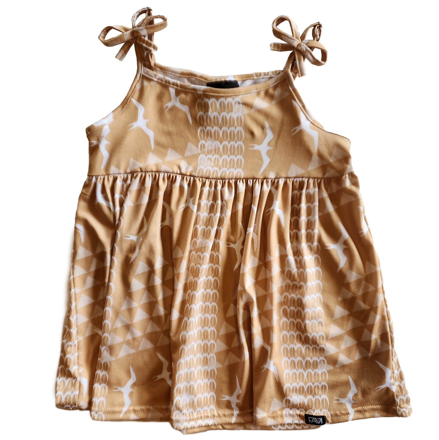 Beige Iwa Keiki Dress