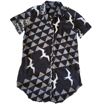 Black Iwa Dress Shirt