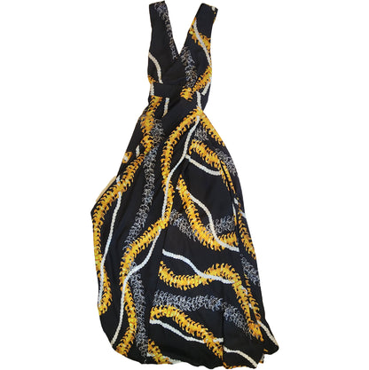 Black Puakenikeni Dress