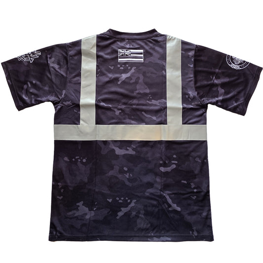 Black Camo Reflective HI VIZ Short Sleeve Series 4