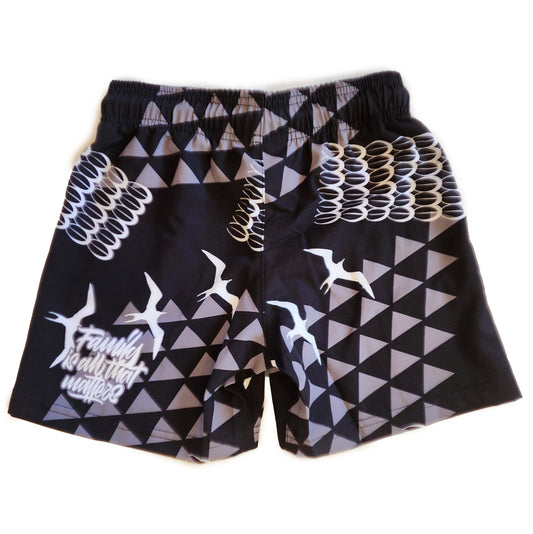 Black Iwa Youth Shorts