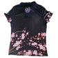 Black Cherry Blossom Women Polo