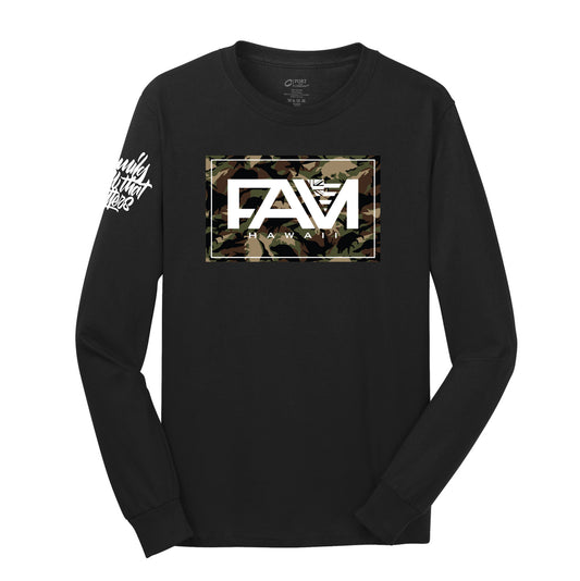 Boar Camo Long Sleeve Tees