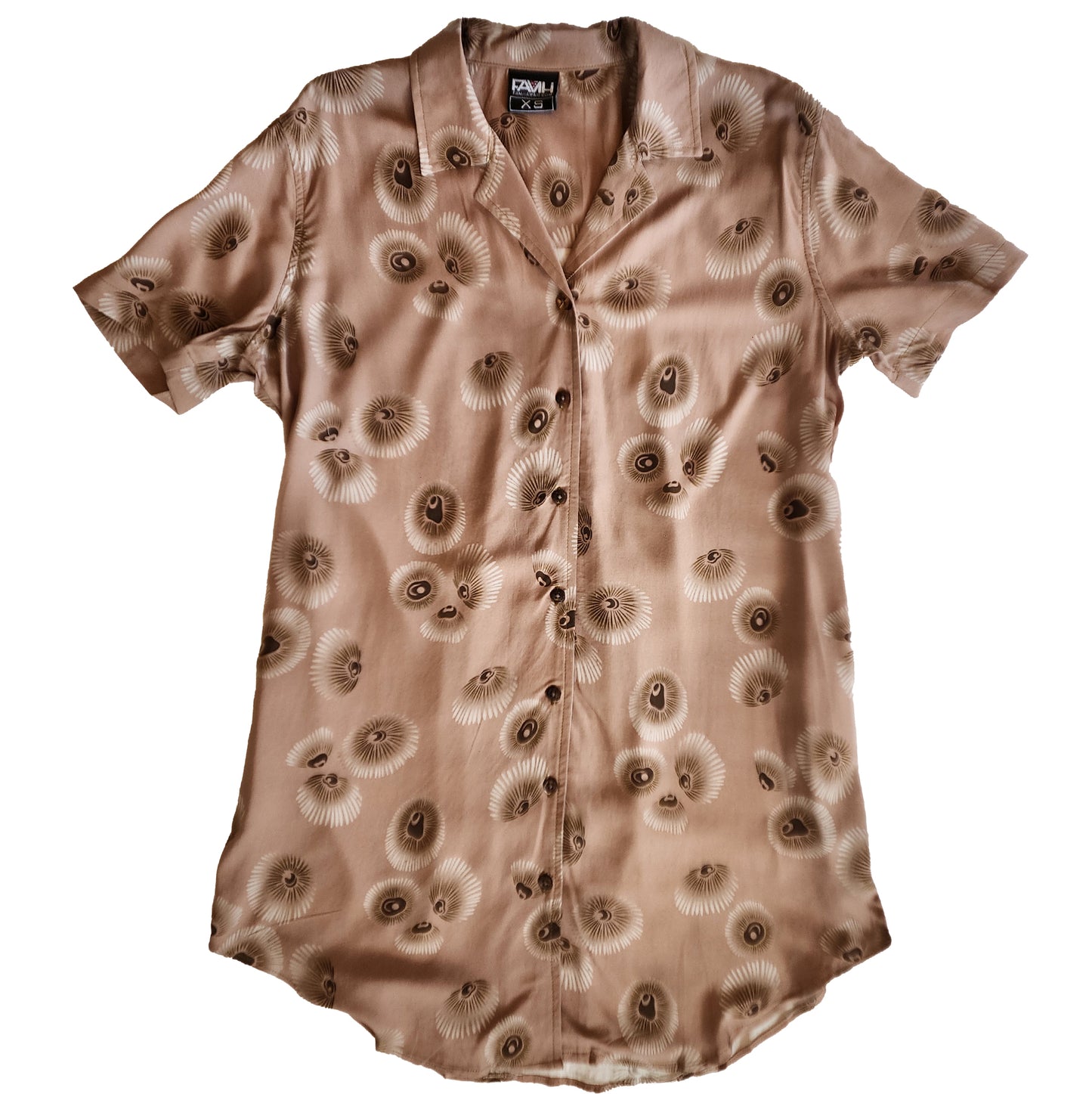 Brown Opihi Dress Shirt