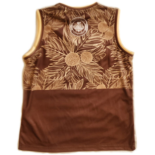 Brown Ulu Youth Jersey Tank