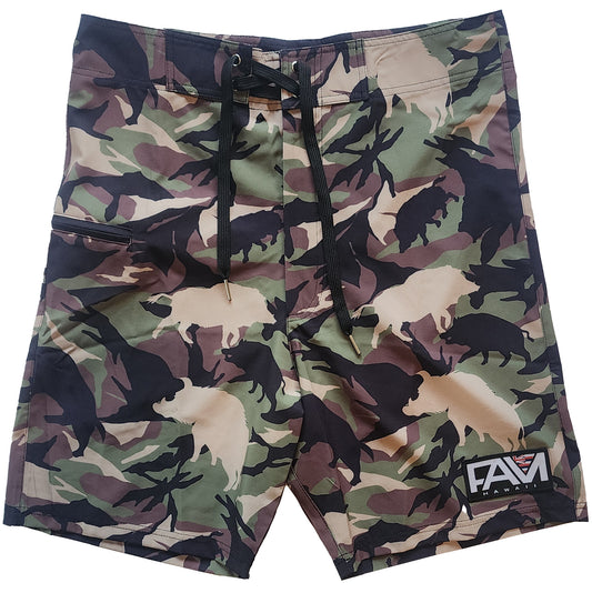 Boar Camo Adult Shorts
