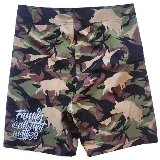 Boar Camo Adult Shorts