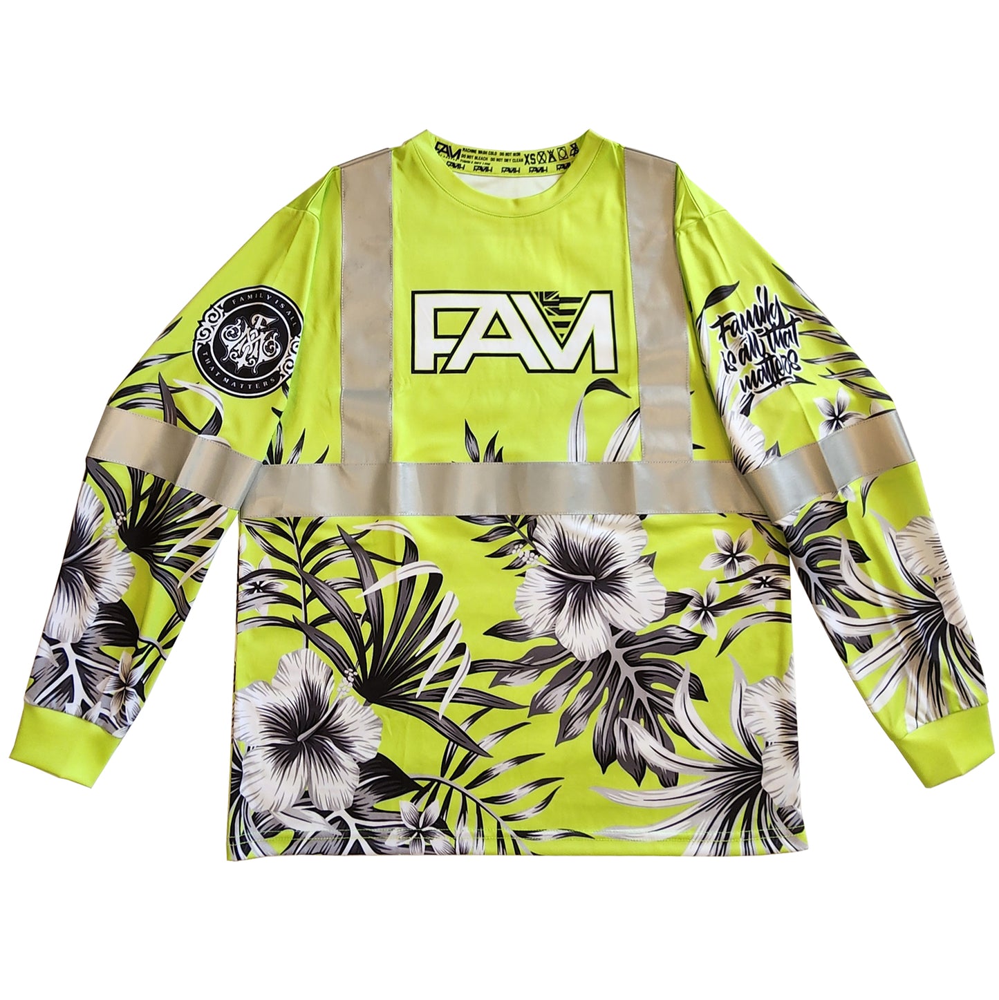 Youth Safety Reflective HI VIZ Long Sleeve