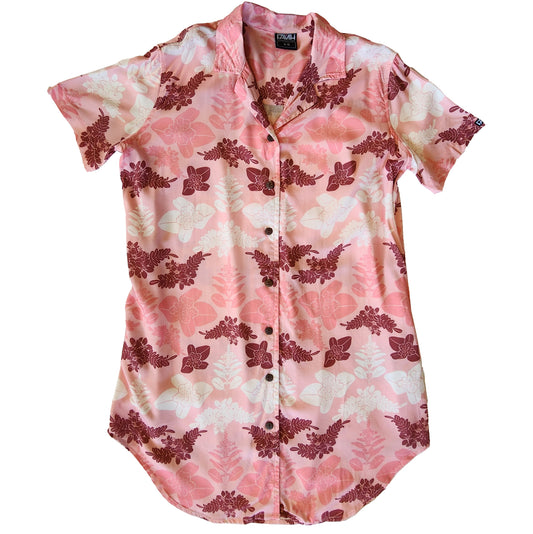 U'ulei Pohinahina Series Aloha Dress Shirt