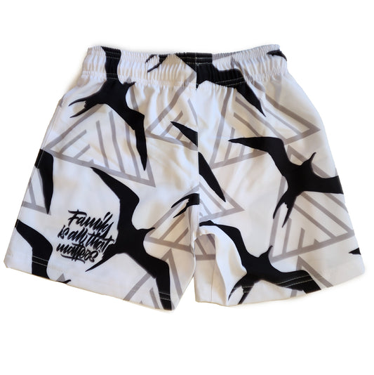 White Iwa Youth Shorts