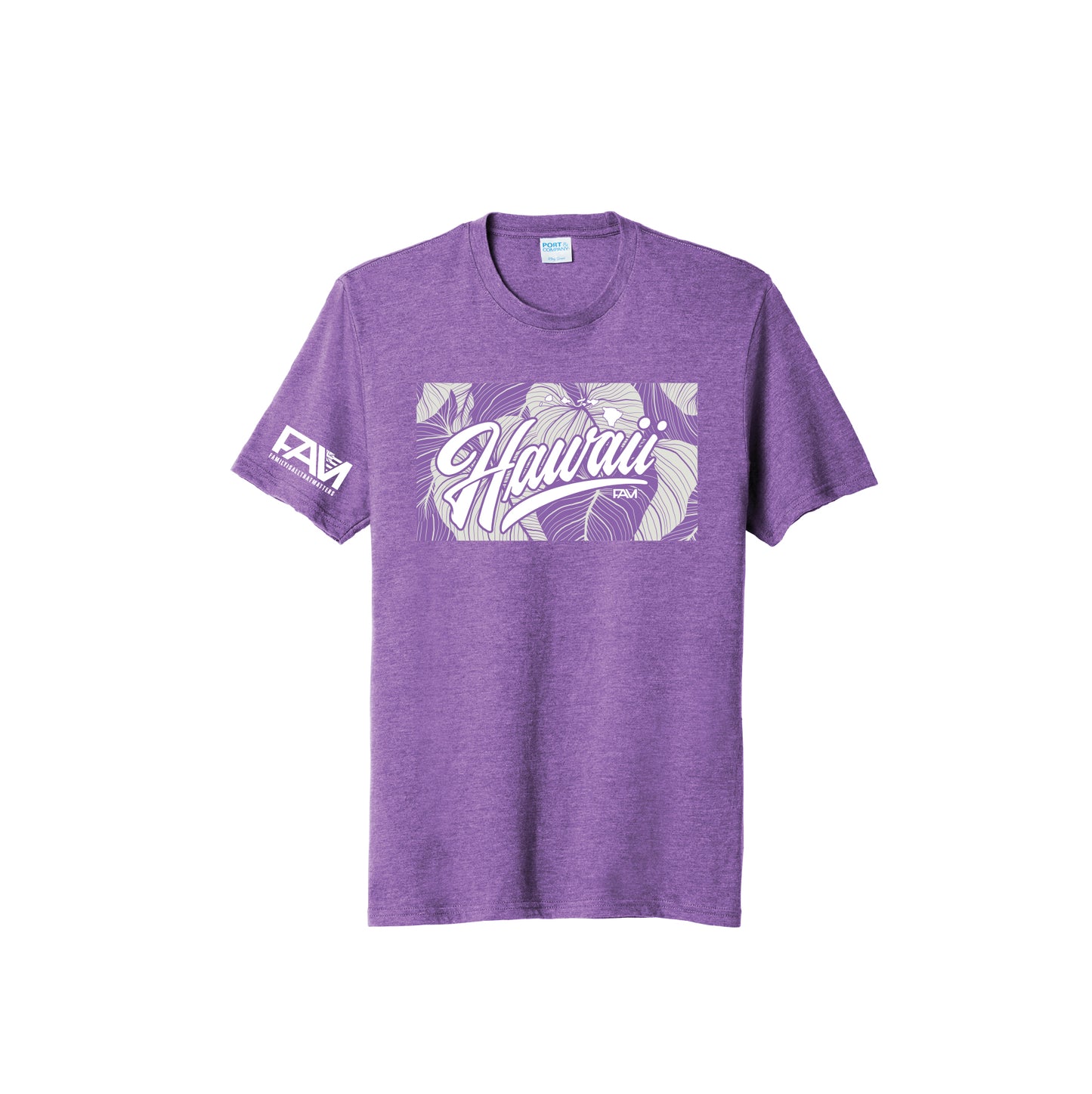 FAM Hawaii Purple Tee